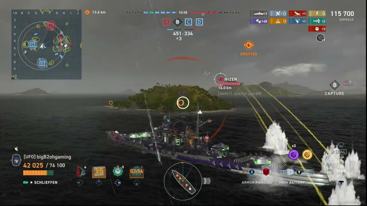 Слепая белка Шлиффен нашла свой орех - Легенды World of Warships