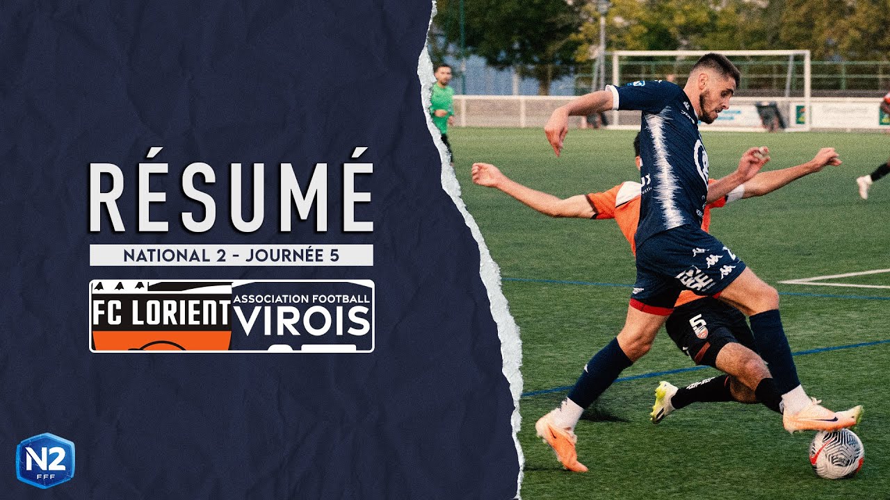 𝗟𝗲 𝗿𝗲́𝘀𝘂𝗺𝗲́ 🆚 FC Lorient B