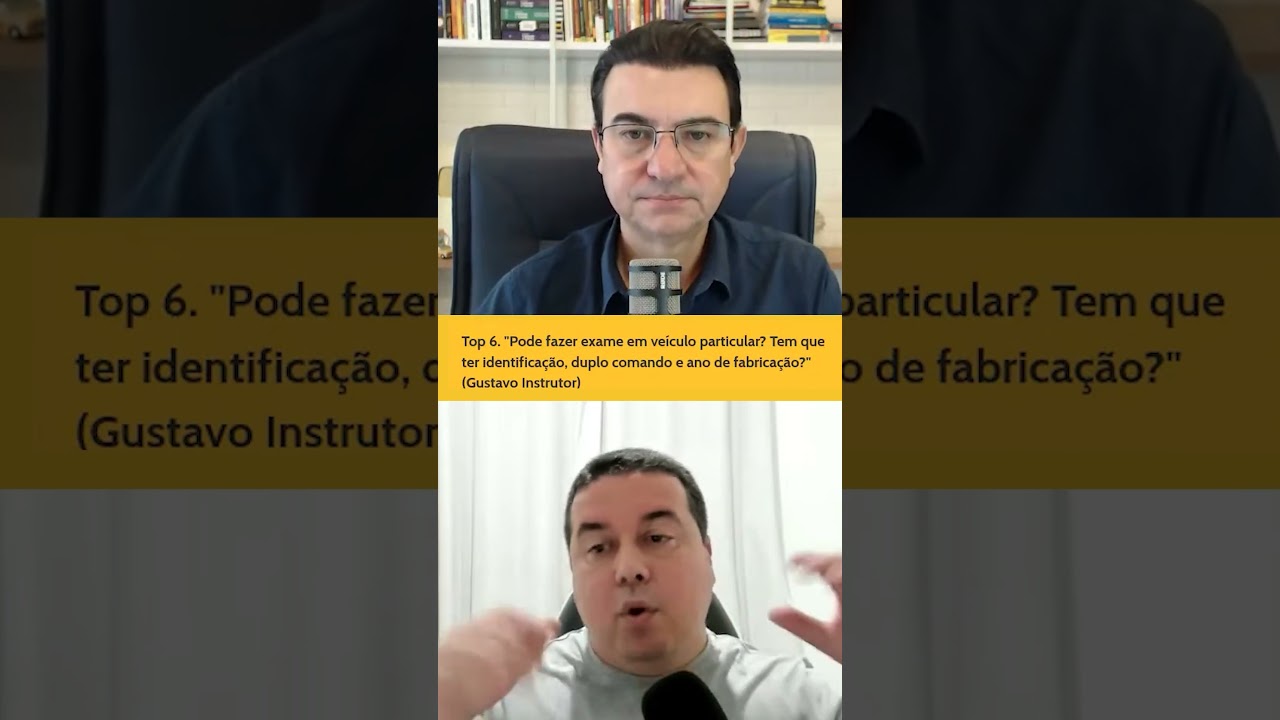 Pode Fazer o Exame em Ve&iacute;culo Particular? #legtransito #ronaldocardoso #shorts