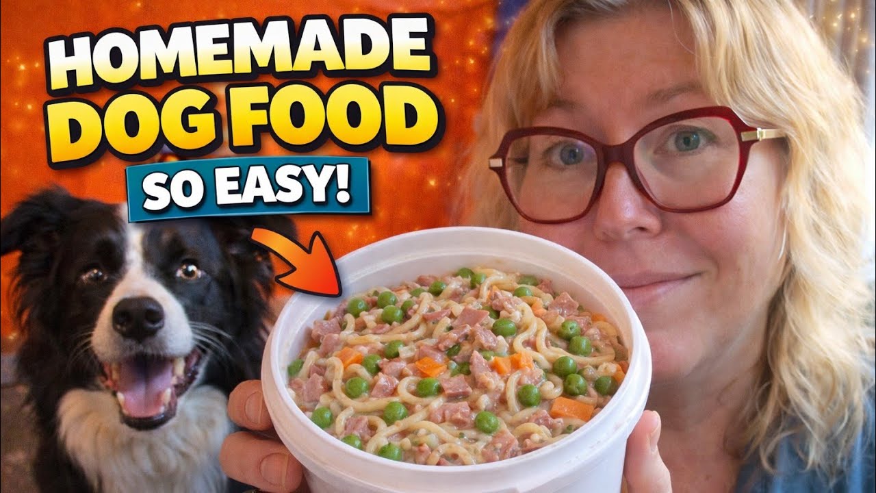 Home Made Dog Food  Tuna & Spaghetti