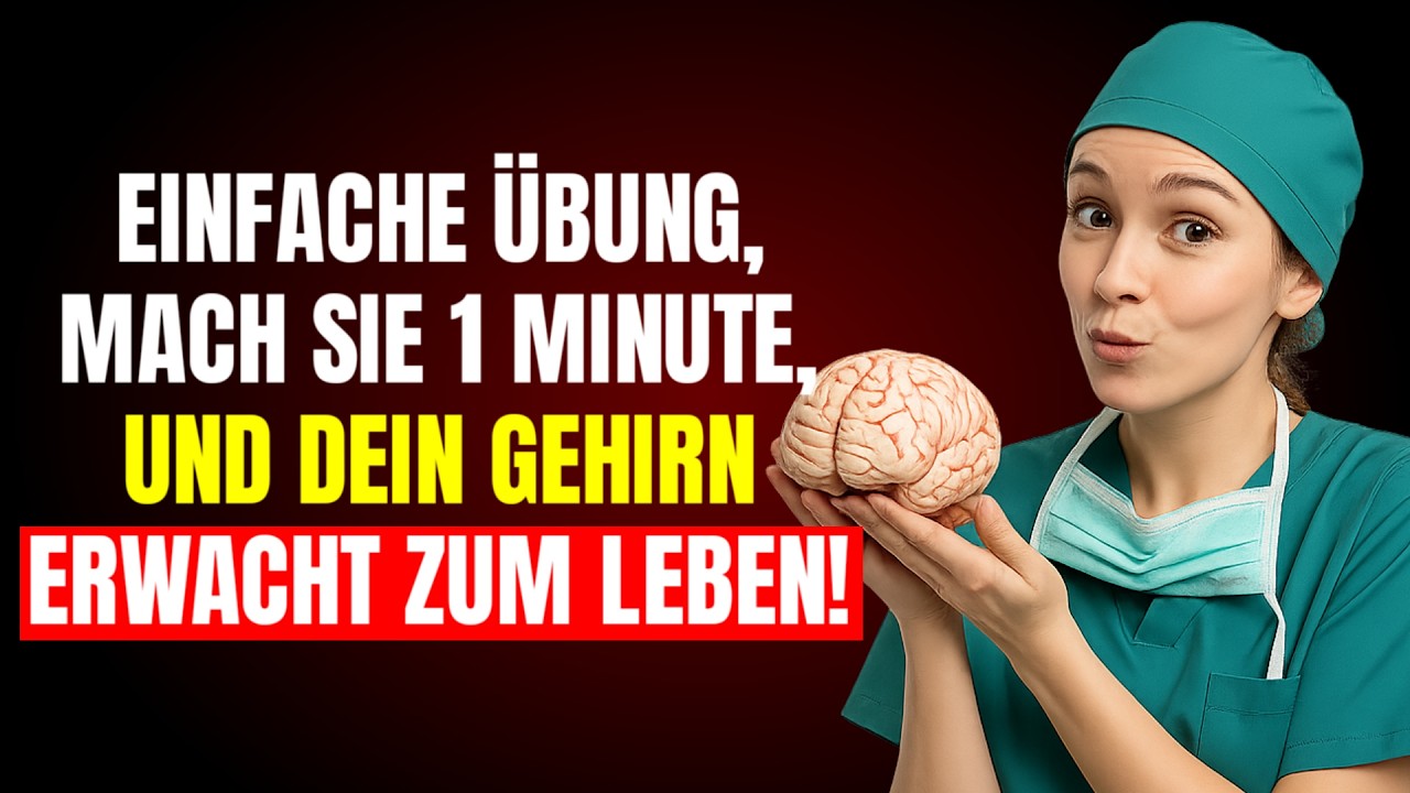 NEUROLOGE ENTH&Uuml;LLT: Die t&auml;gliche 60-Sekunden-Bewegung, um Ihren Geist zu wecken