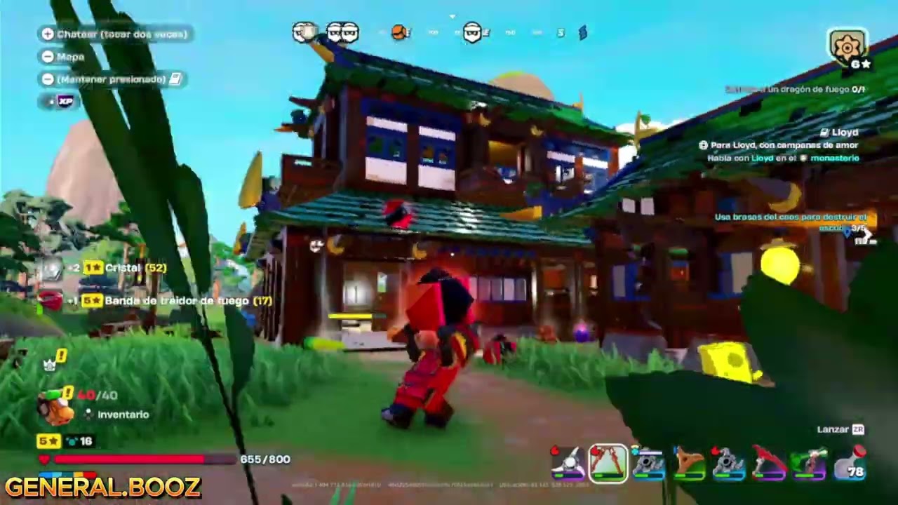 EXPLORANDO Y LIBERANDO MAPA DE NINJAGO DE LEGO FORTNITE!