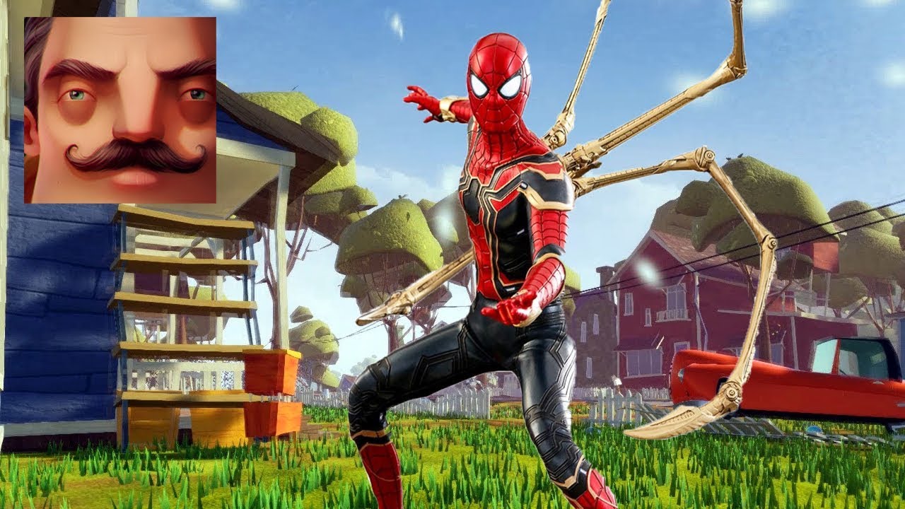 HELLO NEIGHBOR - My New Neighbor Spider-Man Infinity FULL HISTORY Gameplay Walkthrough
