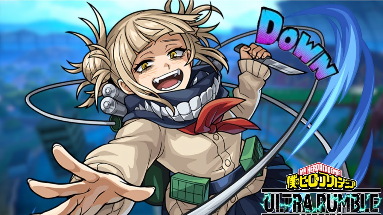 Toga's Knife Rush Can't Be STOPPED In My Hero Ultra Rumble