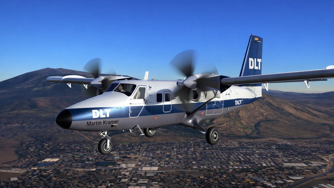 ✈️ DHC-6 Twin Otter 300 | KTNP ➝ KFLG | Real Weather Flight | RFS 2026