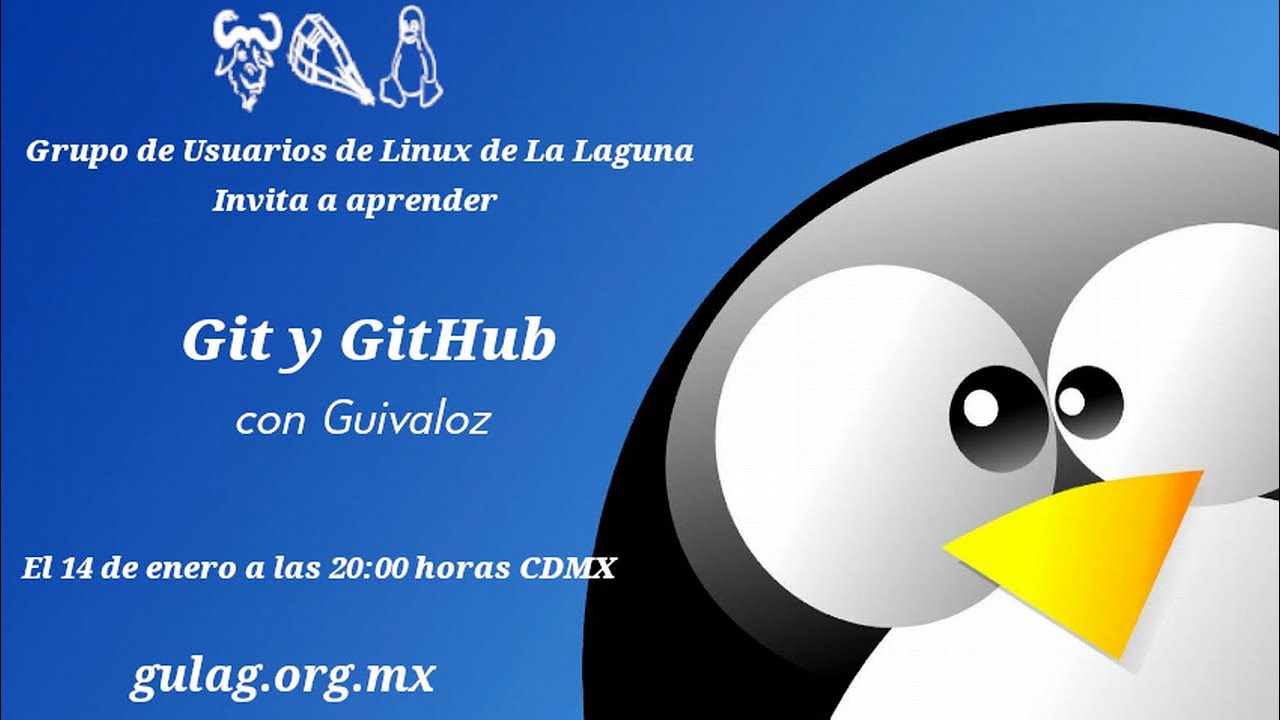 Reunión enero: Aprendamos git y github