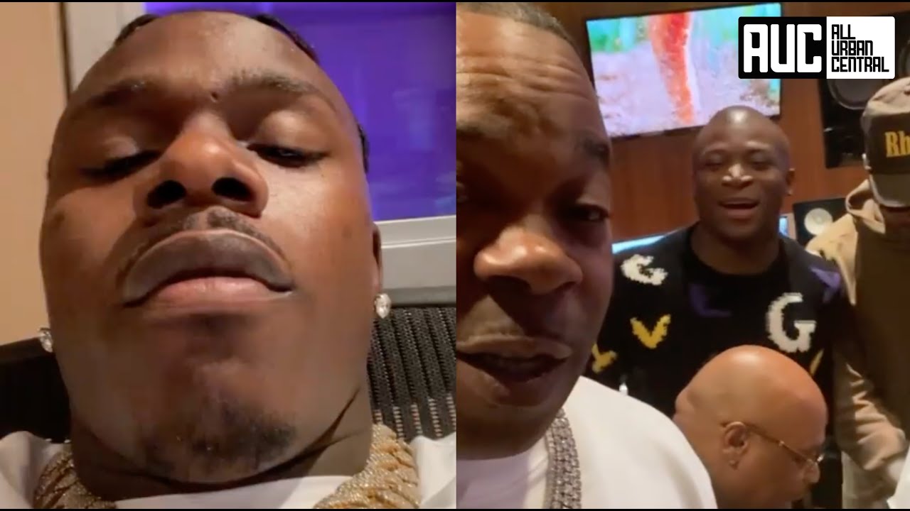 DaBaby Pulls Up On Busta Rhymes OT Genasis Studio Session In LA
