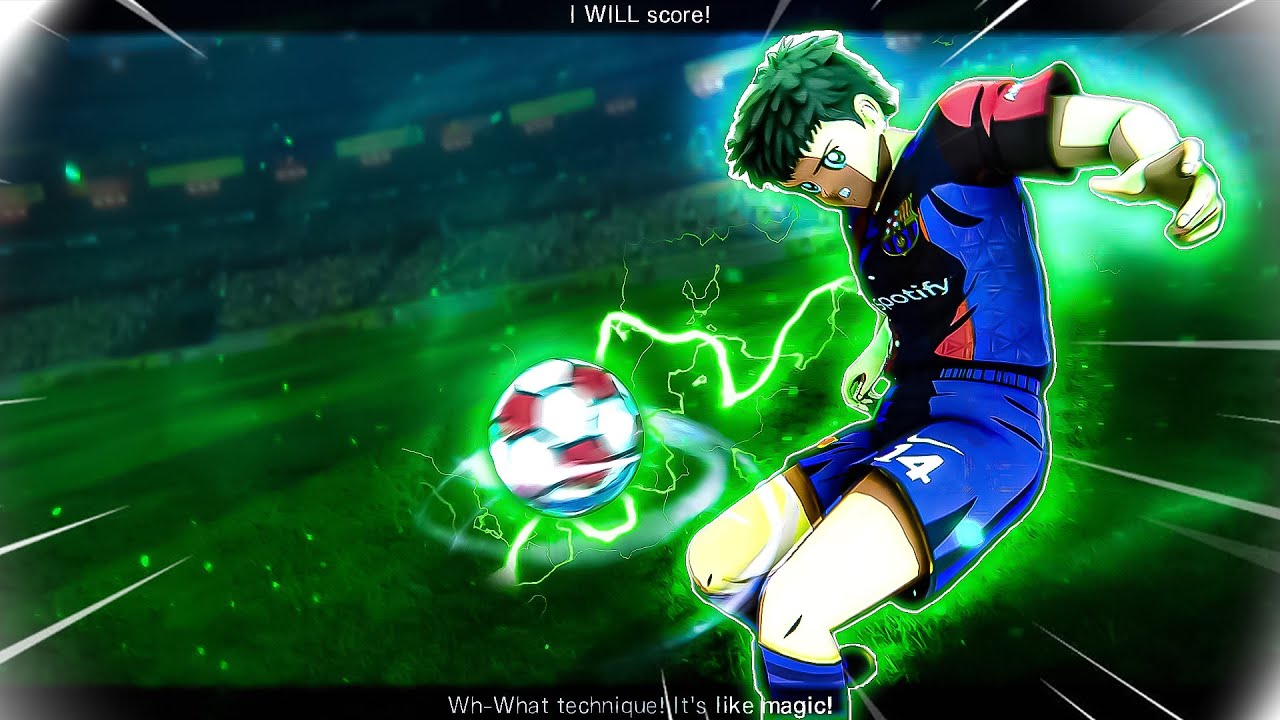 Captain Tsubasa - AC Milan vs BARCELONA