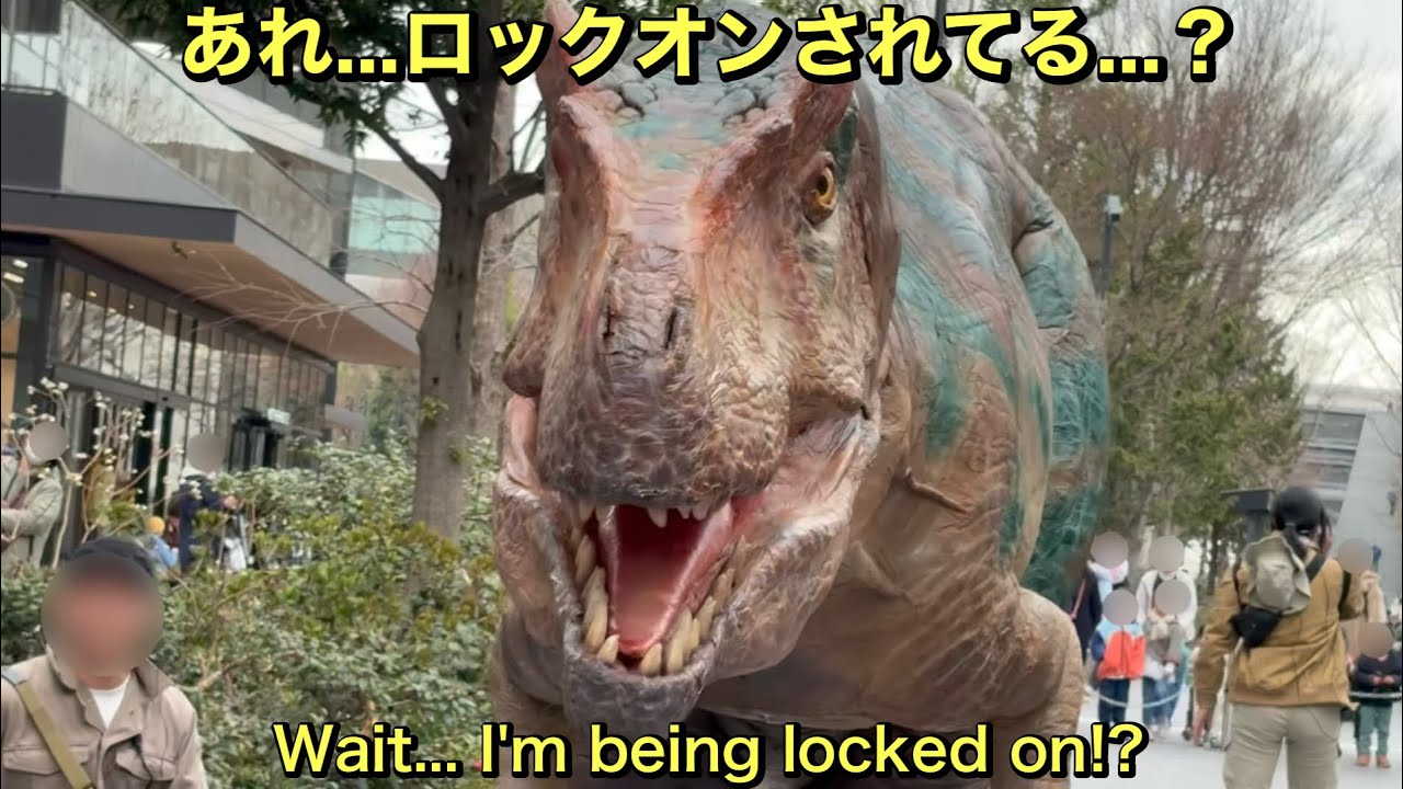 【DINO-A-LIVE】また立川に恐竜が！？【アロサウルス】