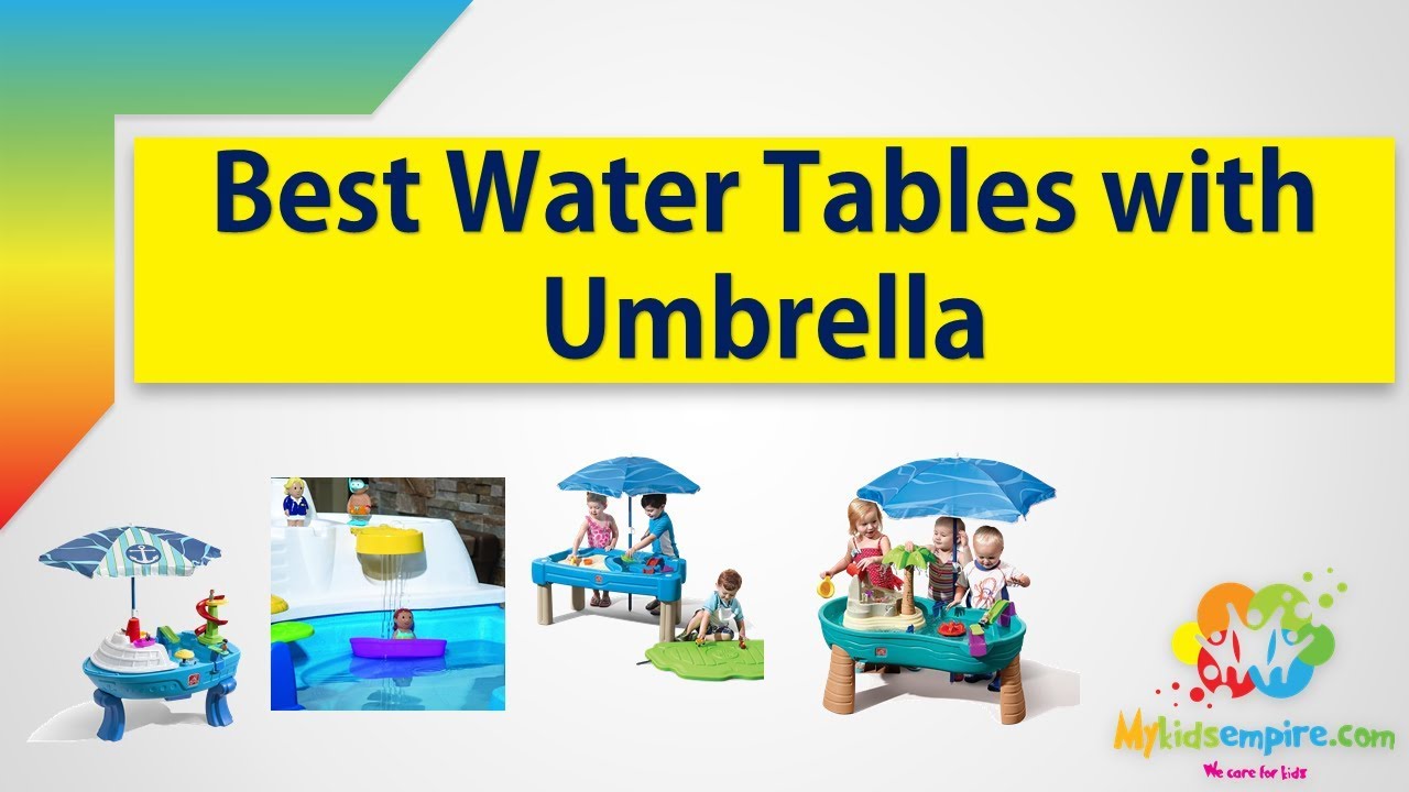 Water Table With Umbrella | Best For Your Kids