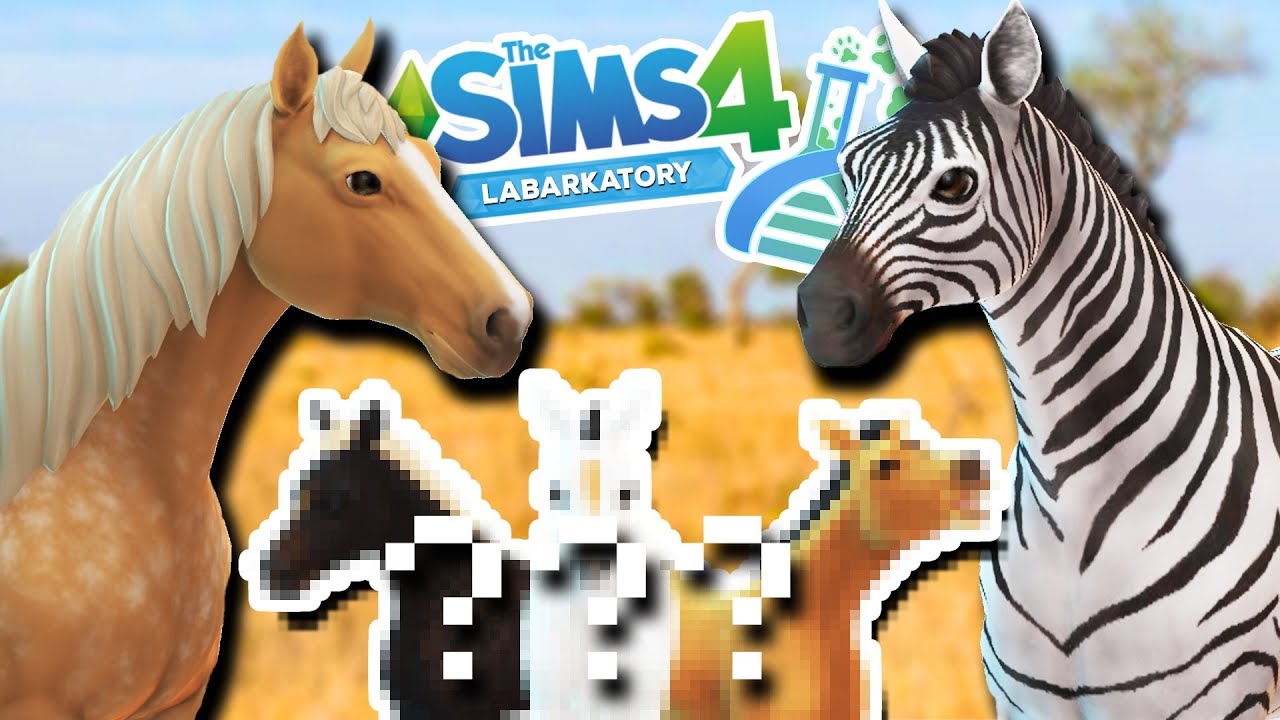 A Herd of PALMINO x ZEBRA Foals Arrive?! 🐴💕🧬🦓