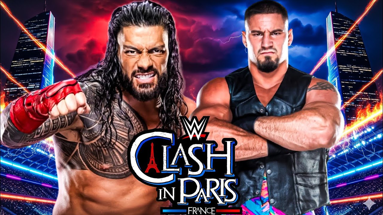 Roman Reigns vs Bron Breakker Full Match WWE Clash in Paris 2025