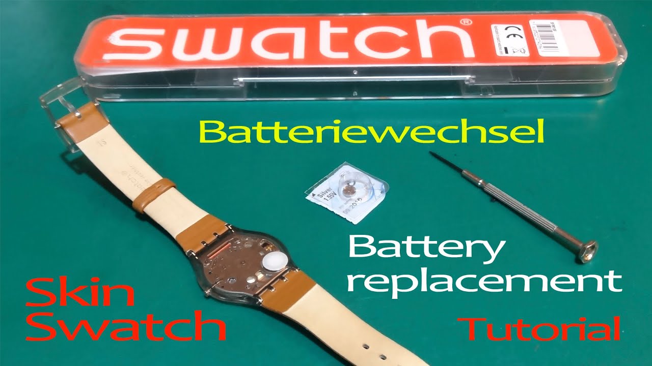 Skin Swatch Batteriewechsel