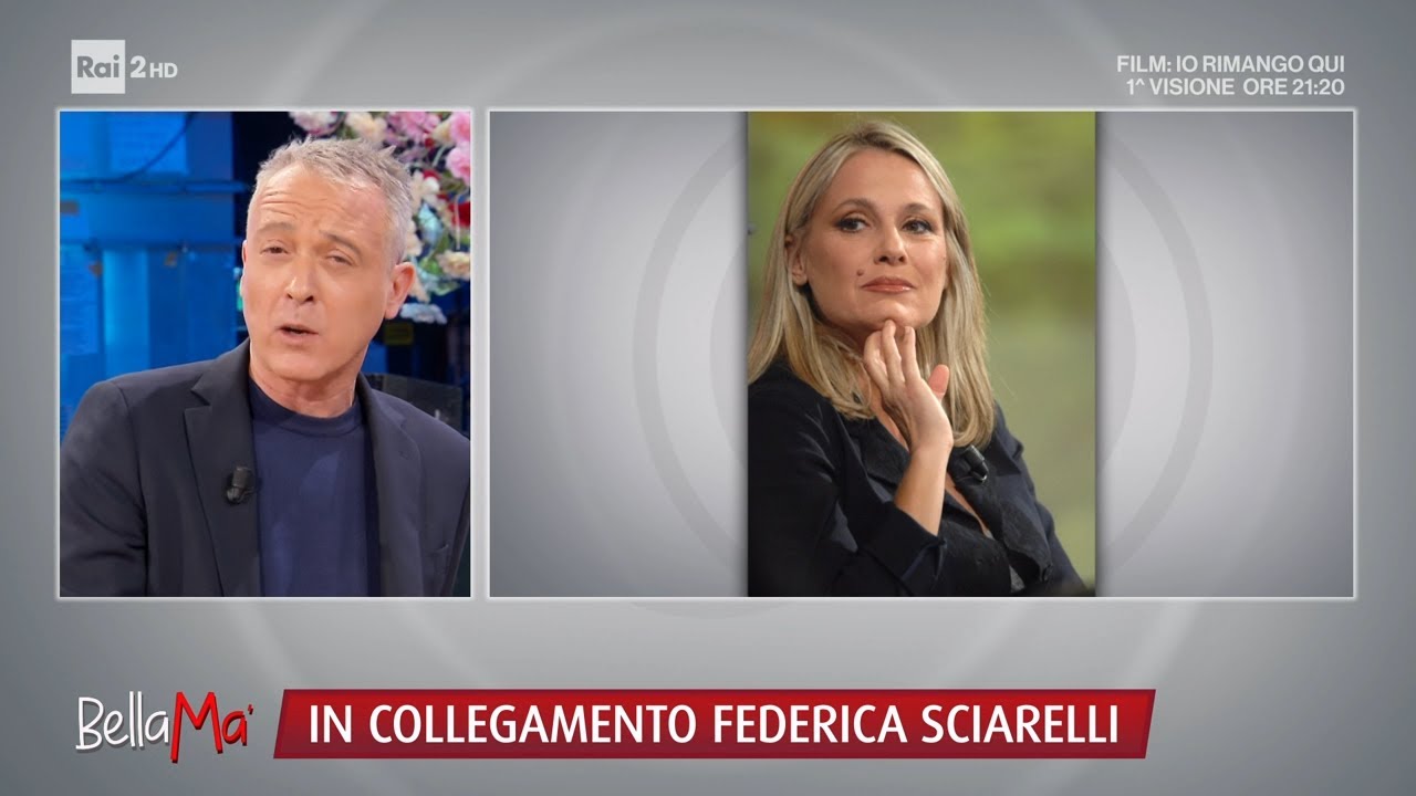 Federica Sciarelli chiama BellaMa': 