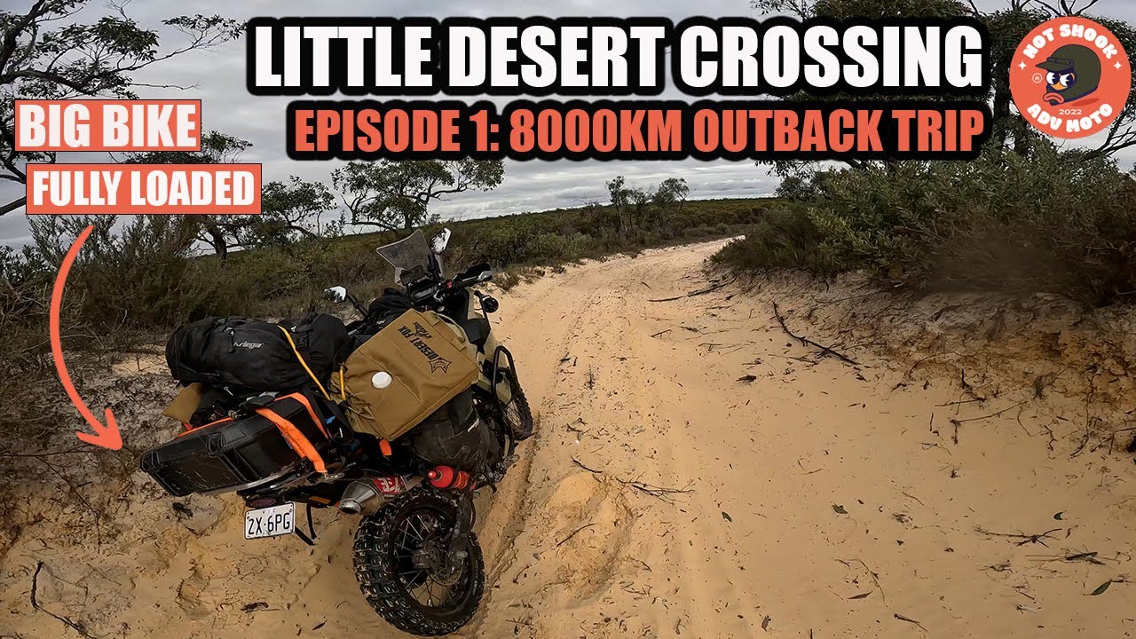 Little Desert BIG STRUGGLES | SOLO KLR650