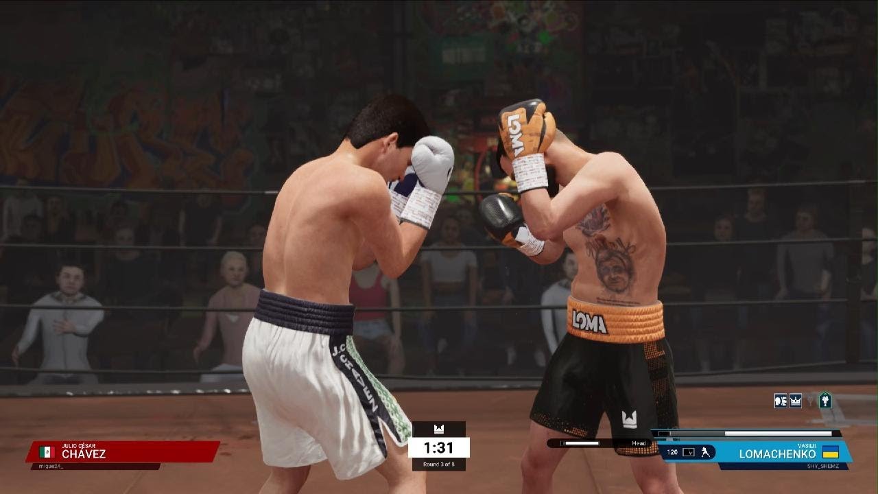 Undisputed Counter punching