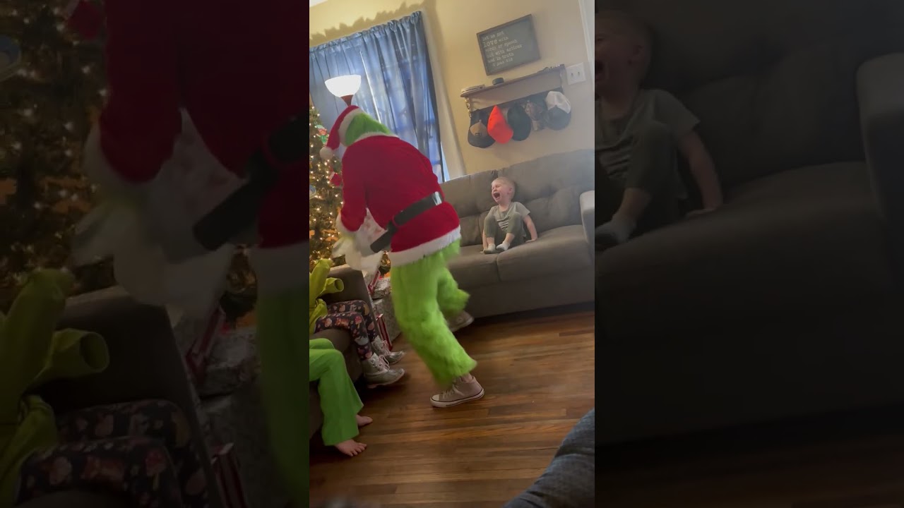Family Shocked As Grinch Steals Christmas