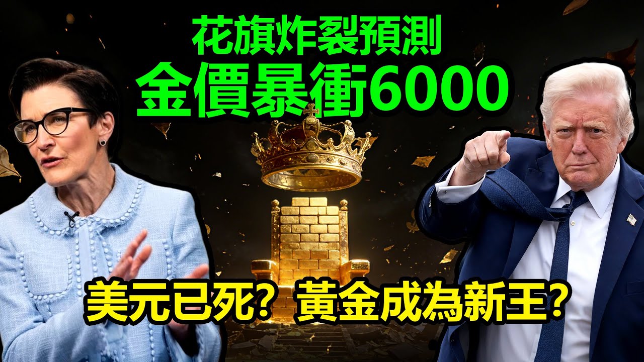 花旗炸裂預測金價暴衝6000！美元已死？黃金成為新王？|黃金，金價，白銀，比特幣，美股，美元，川普，聯準會，外匯，原油、降息、美債、日元、加息、現貨、期貨、貿易戰、關稅、銅