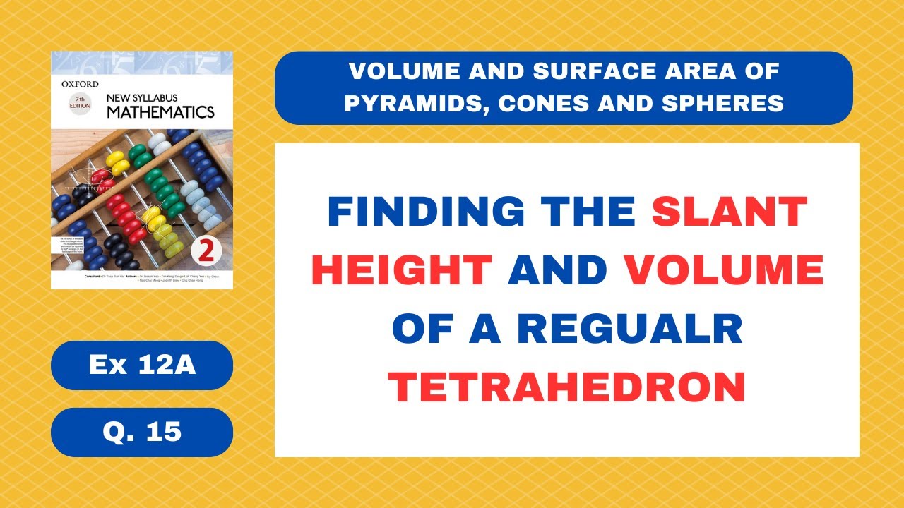 Exercise 12A Question 15 | Mathematics D2 7th Edition | IGCSE & O Level