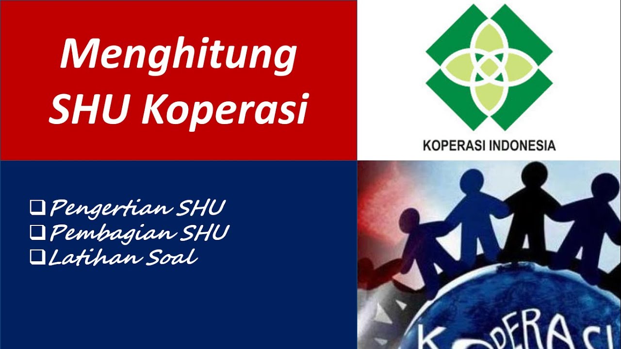 MENGHITUNG SISA HASIL USAHA - SHU
