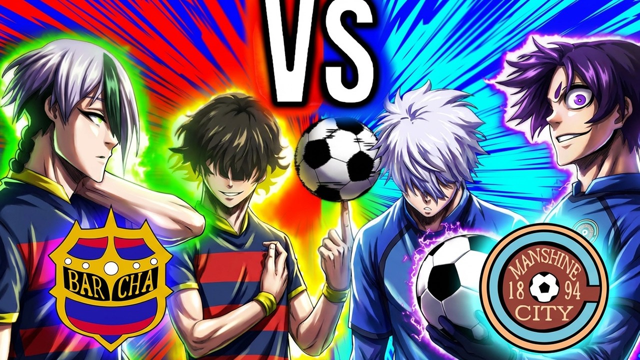 Manshine City vs Barcha F.C - Final Match of the Neo Egoist League - Blue Lock (Fan Animation)