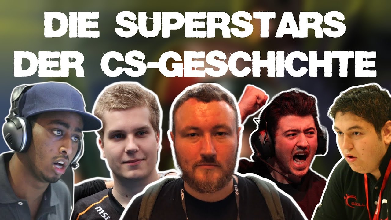 Die 50 SUPERSTARS der CS-Geschichte und ihre LEGENDÄRSTEN PLAYS (CS 1.6)