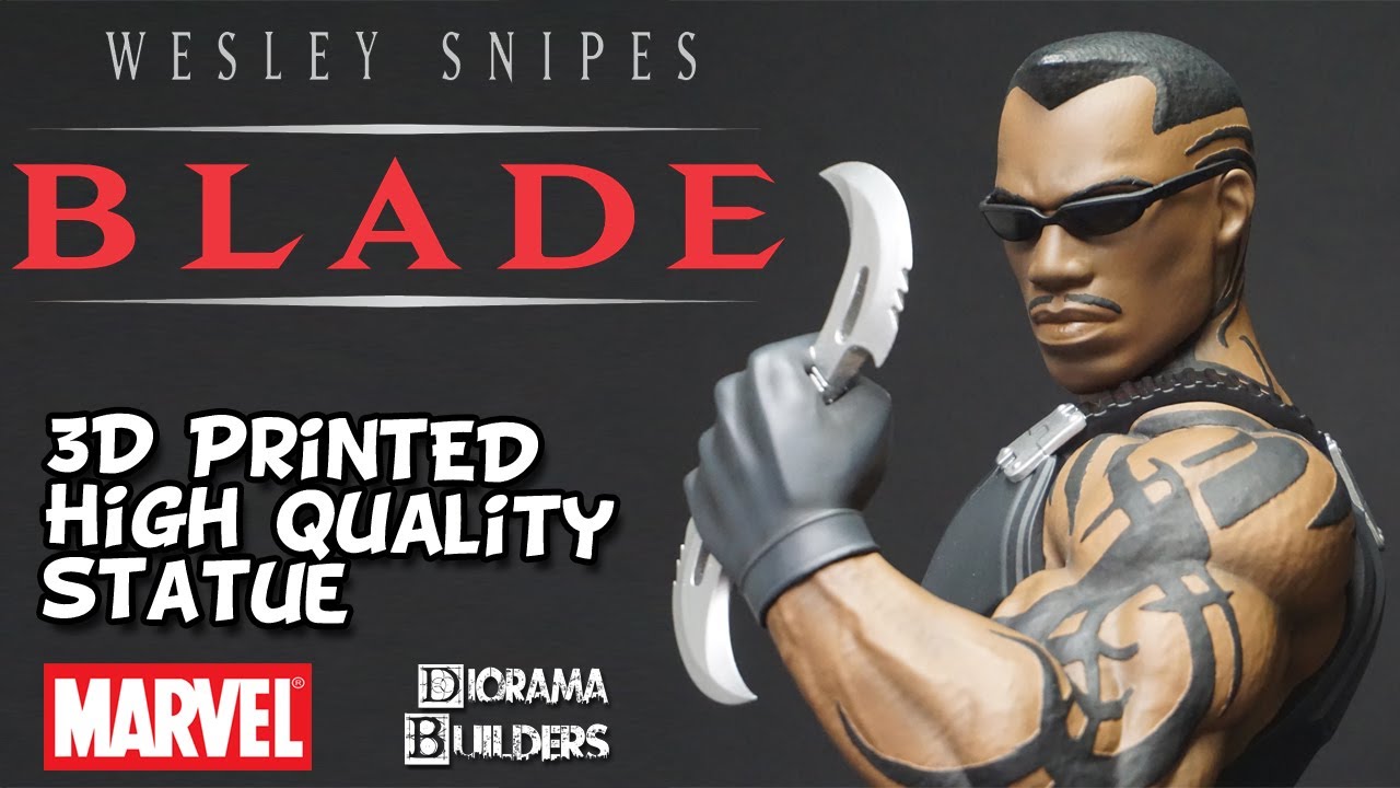 Can You REALLY Make a 65cm Blade Daywalker at Home with 3D Printing? Wesley Snipes version