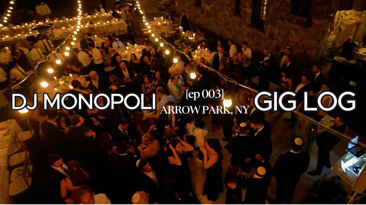 Wedding GIG LOG #3 |  DJ Monopoli & Live Sax at Arrow Park NY | Lots of Wedding DJ TIPS!