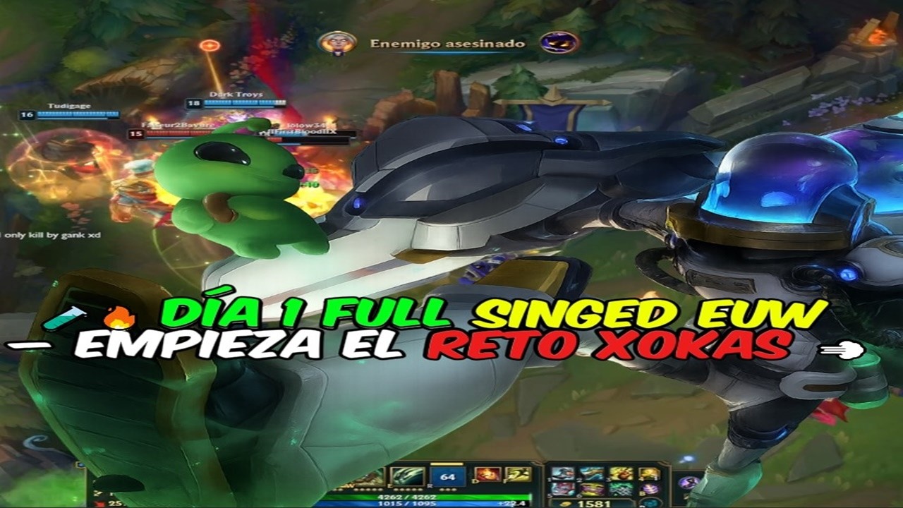 🧪🔥 Día 1 FULL SINGED EUW – Empieza el Reto Xokas 💨