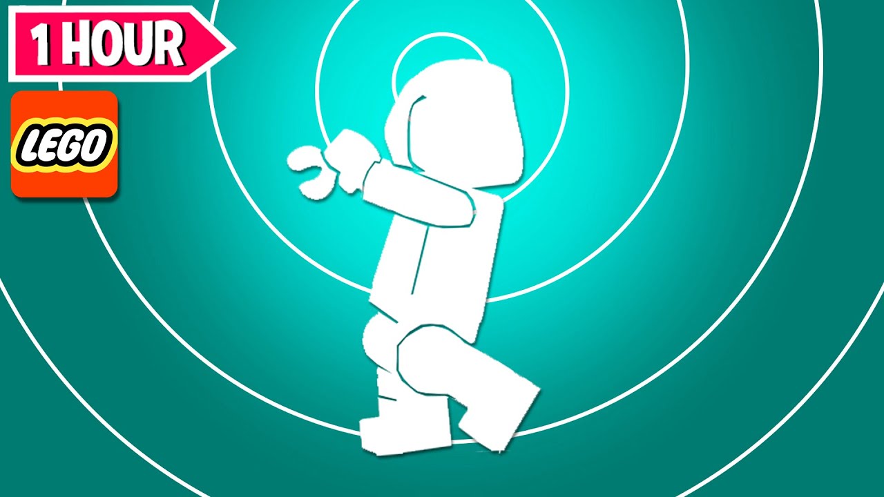 Fortnite I'M A MYSTERY Emote LEGO Version 1 Hour! (Chapter 5 Season 1 NEW Emote)