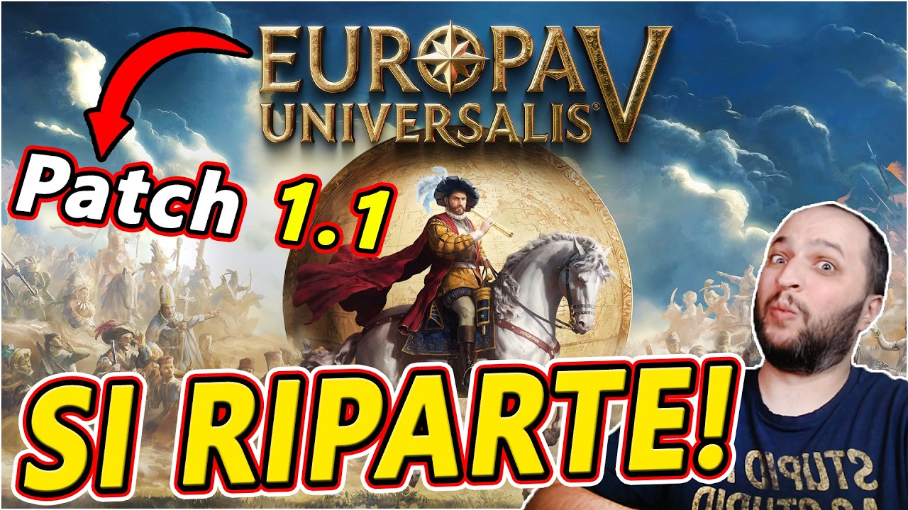 TUTTO QUELLO che DEVI SAPERE 👉 Patch 1.1 di Europa Universalis 5