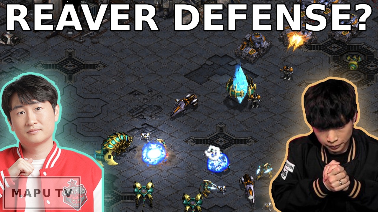 Are Reaver defenses strong enough? Rich vs Ample (StarCraft BW)