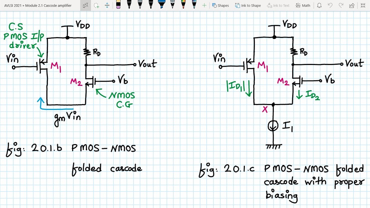 Analog VLSI Design Lecture 20 Part 2: Folded Cascode (PMOS - NMOS)
