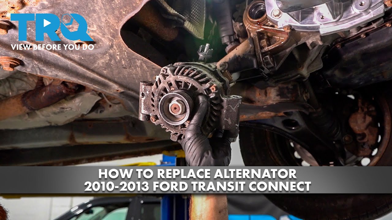 How to Replace Alternator 2010-2013 Ford Transit Connect 2.0L