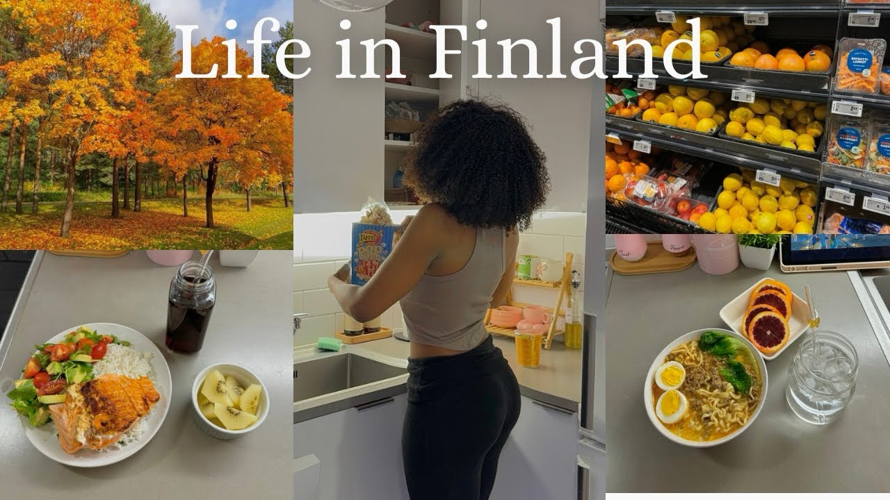 Days in my life in Finland | Living alone diaries | Grocery shopping,cooking | life of an introvert 