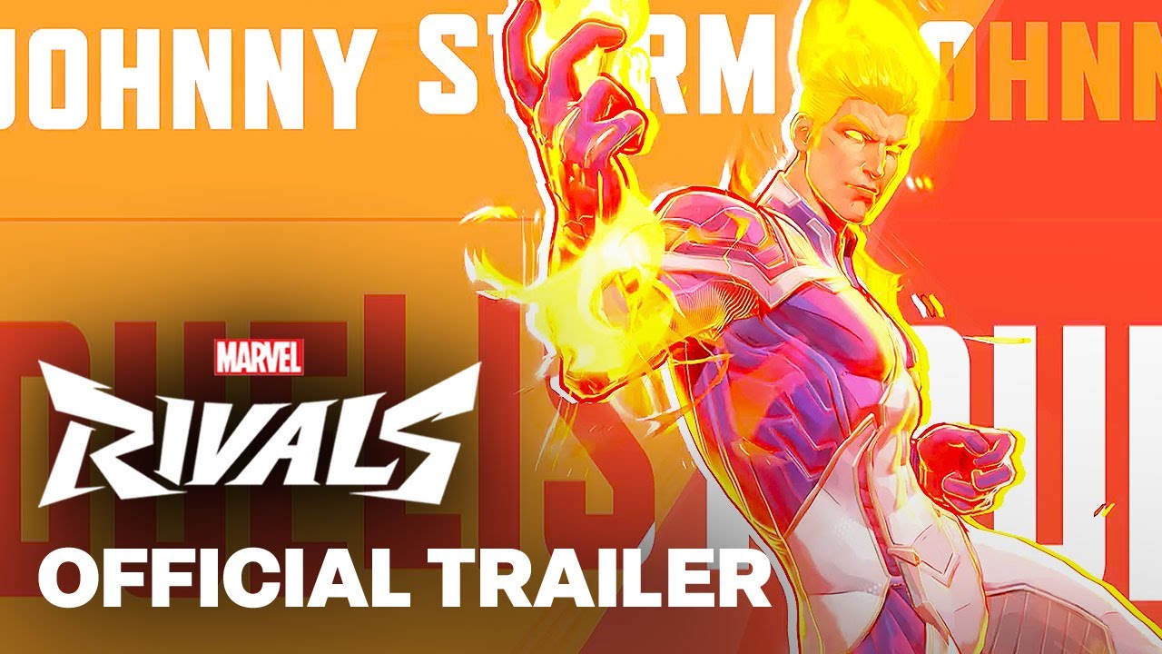 Marvel Rivals - Human Torch Character Gameplay Reveal Trailer | Hottest Hero In Town