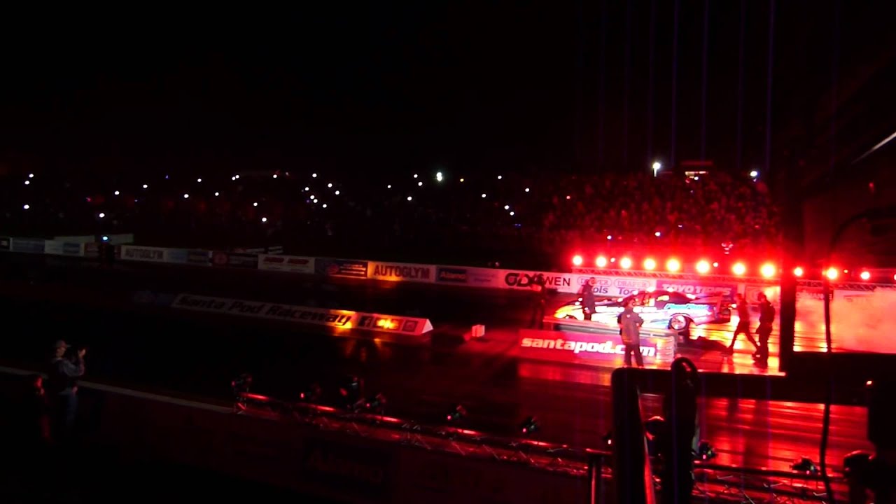 Fireforce v Fireworks at Santa Pod Flame & Thunder