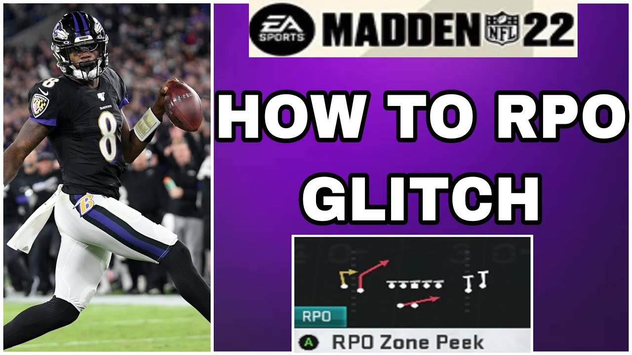 MADDEN 22 - HOW TO RPO GLITCH AFTER THE PATCH ‼️🔥 NEVER LOSE ANOTHER GAME OF MADDEN 22 AGAIN 👀