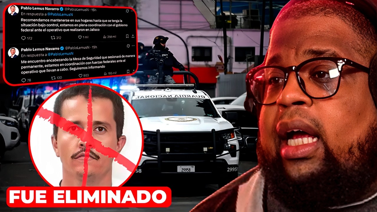 MRVARGAS REACCIONA AL OPERATIVO CONTRA EL MENCHO LIDER DEL CJNG ⚠️😱| DETALLES COMPLETOS