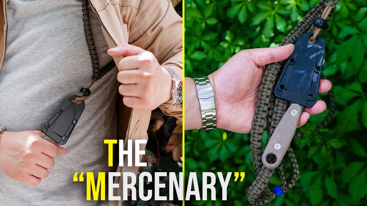 Наёмник для ножей из паракорда MERCENARY Carry! | КАК СДЕЛАТЬ
