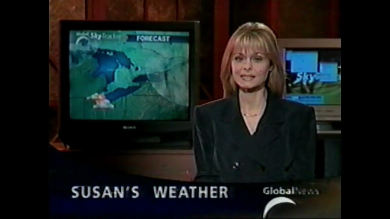 Global TV Weather Break with Susan Hay - 1999