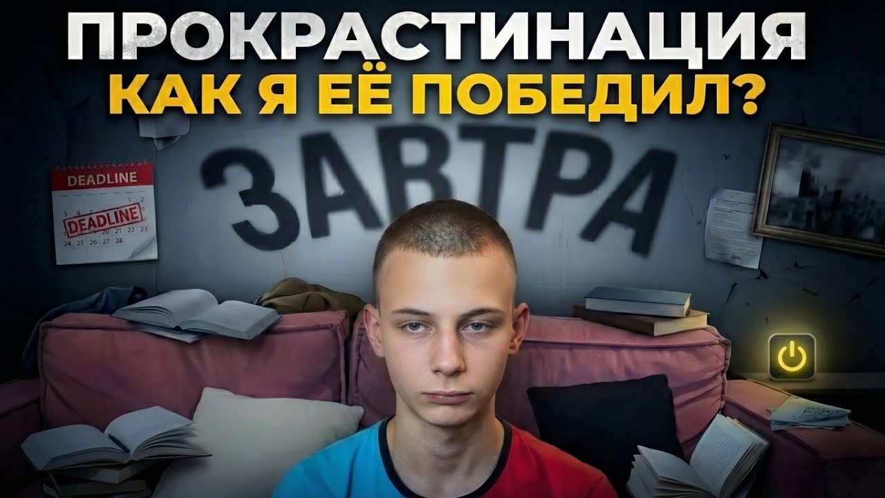 ПРОКРАСТИНАЦИЯ. МОЯ ИСТОРИЯ, КАК ПОБЕДИТЬ?
