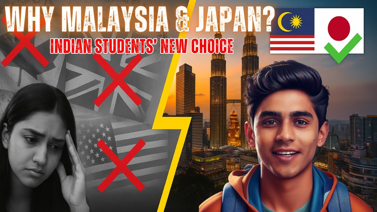 Why Indian Students Are Choosing Malaysia & Japan Over Canada, UK & US