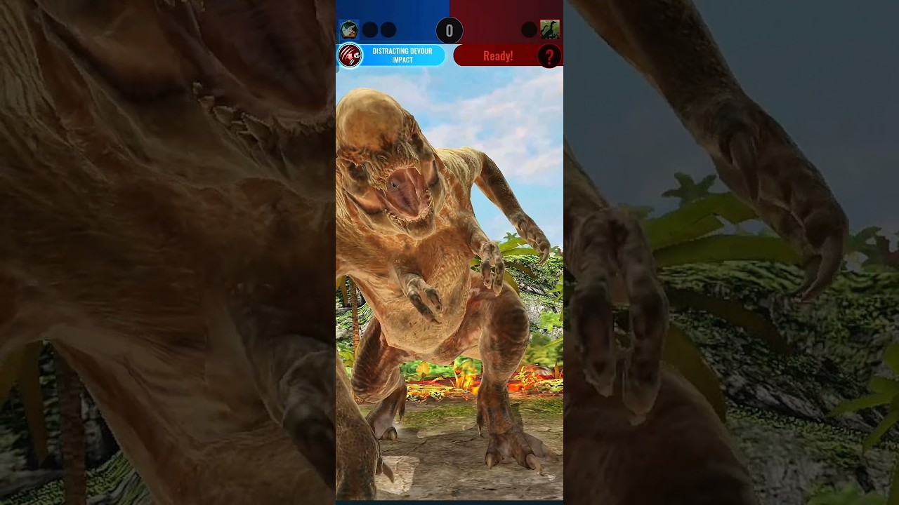 🔥D.REX🔥Vs🔥MORTEM REX🔥 - Jurassic world alive #shortvideo