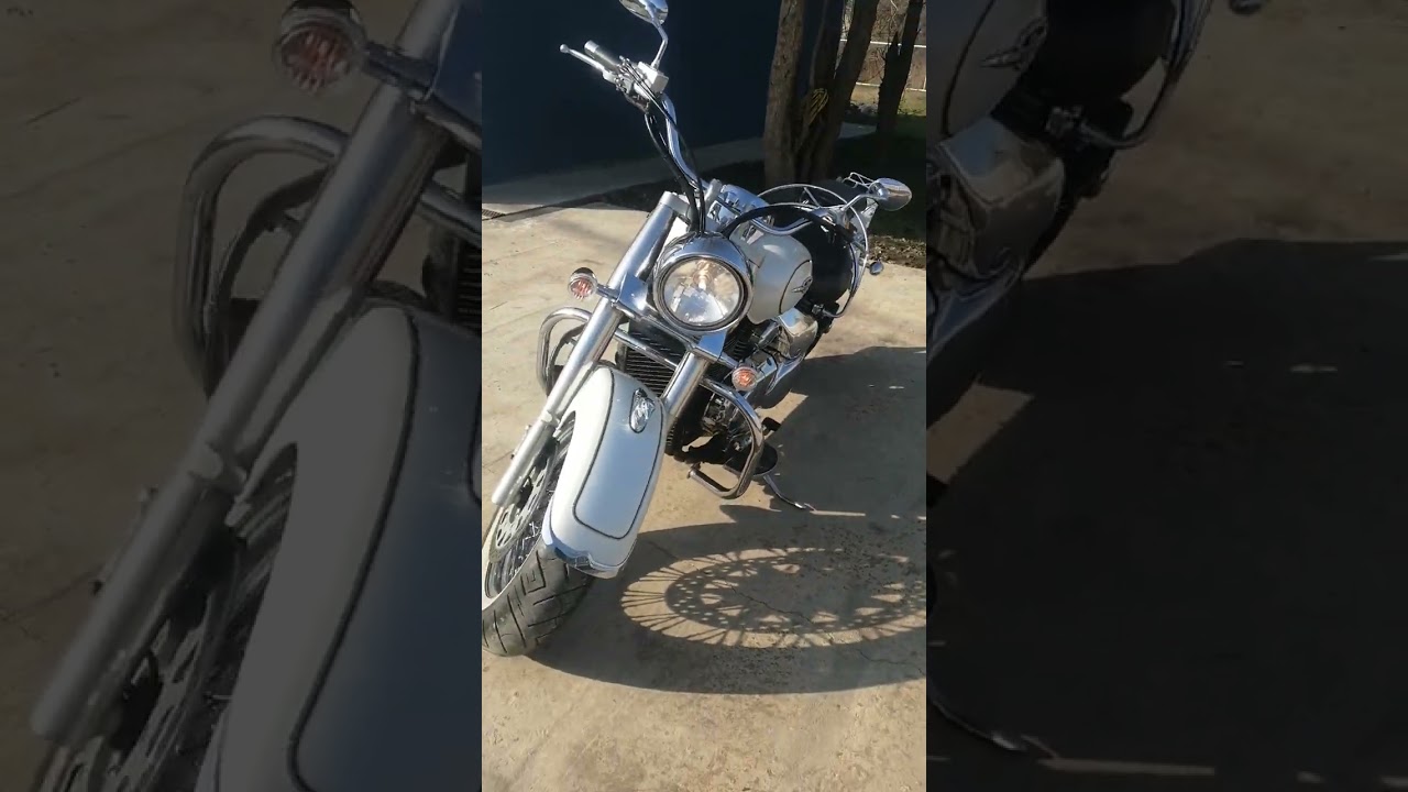 Suzuki Intruder VL 400 Classic, холодный пуск