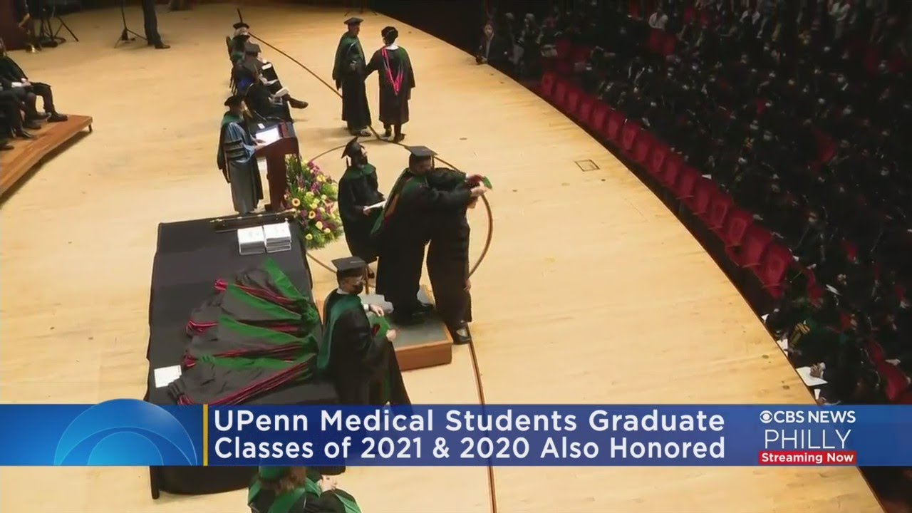 UPenn Holds In Person Graduation For Medical Students For First Time Since Pandemic