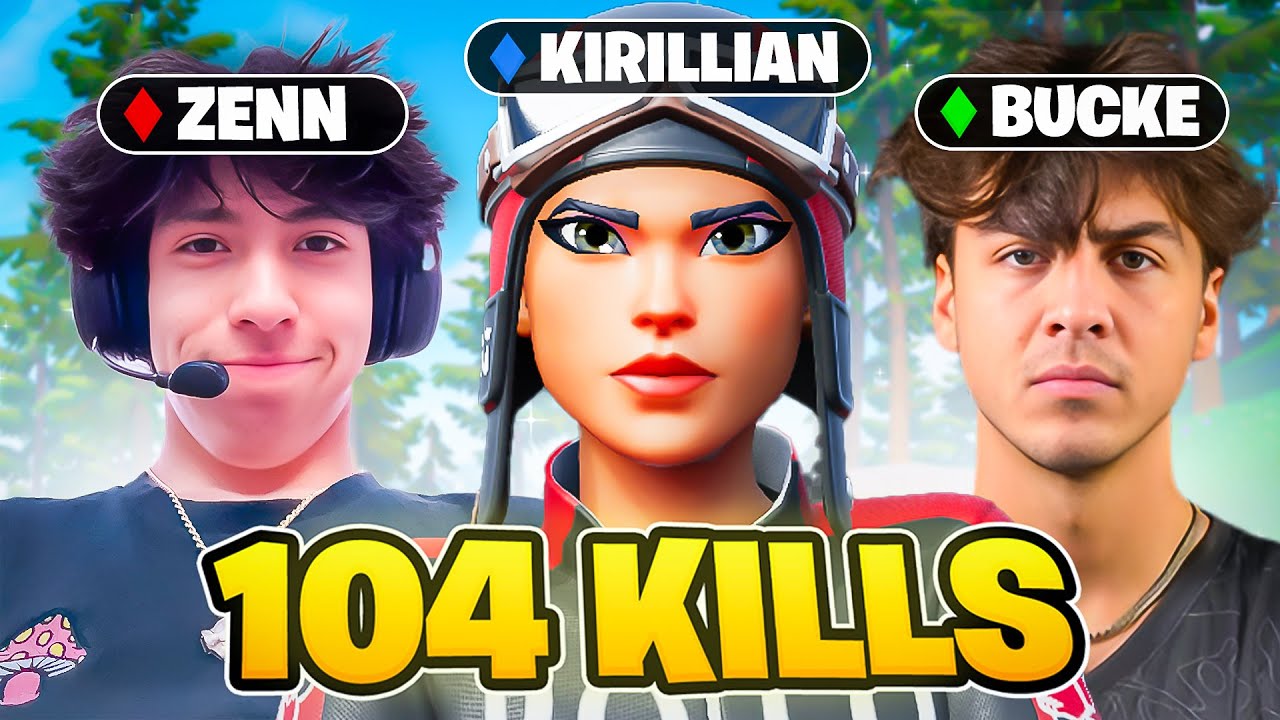 Мы взяли на себя перезагрузку Fortnite вместе с Bucke и Zenn!