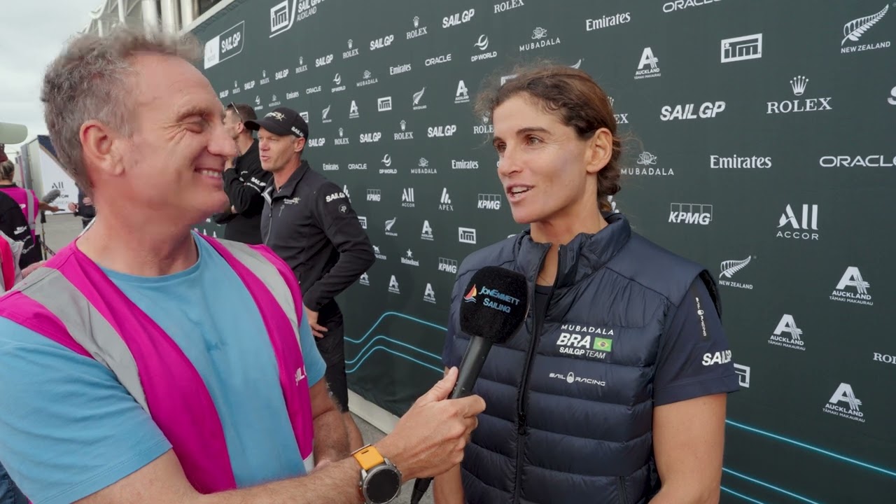 2026 ITM New Zealand Sail Grand Prix | Auckland | Day 1 Martine Grael Mubadala Brazil