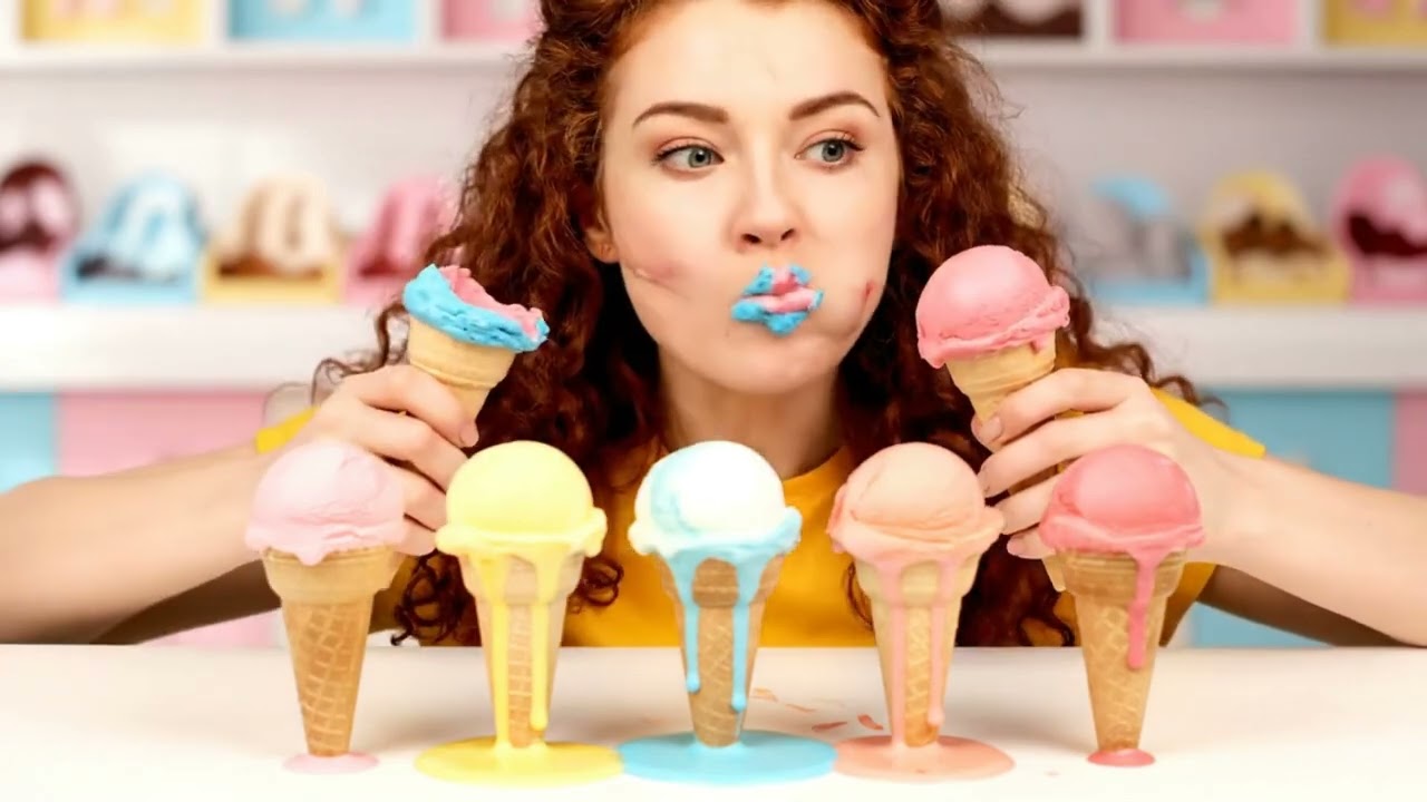 Cold, creamy & crunchy 🍦 Who else loves this sound?
