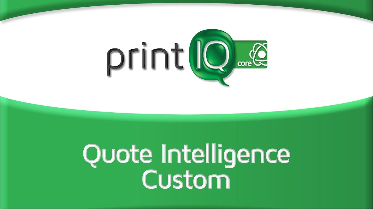 Quote Intelligence Custom